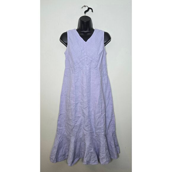 California Threads Linen Dress Size XS Sleeveless Whimsical - Picture 1 of 6